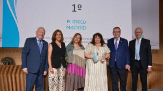 Los profesionales del Centro de Salud Greco recogen la distinción